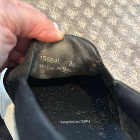 Prada slip on suede slight platform sneaker size 6. - Picture 4 of 5